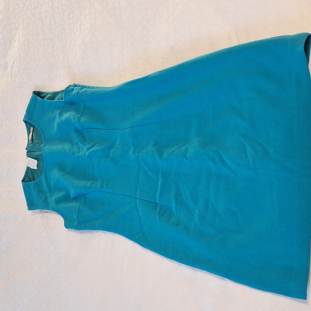 Lazzari x Bolla Teal Sleevless Dress
